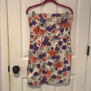 Flower print dress